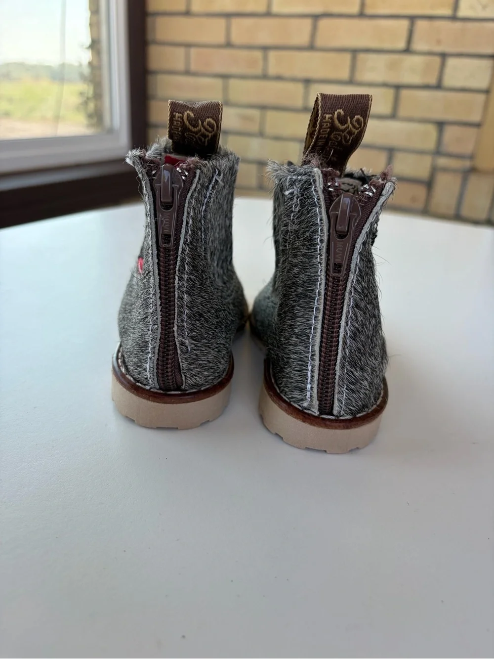 GENUINE COWHIDE 3 Caballos Toddler Boots Size 5 Mexico